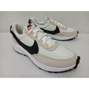 Nike Women's Waffle Debut Casual Shoes DH9523-102 Black‎ Phantom White Sz 6